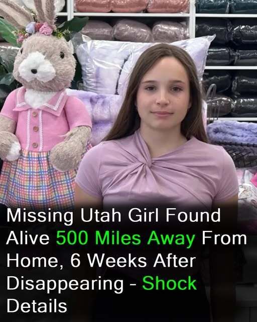 Missing Girl Found Alive 500 Miles from Home, 6 Weeks After Disappearance