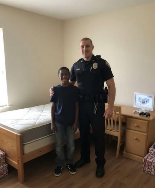 Officer Turns 911 Call Into Life-Changing Gift for 13-Year-Old Boy