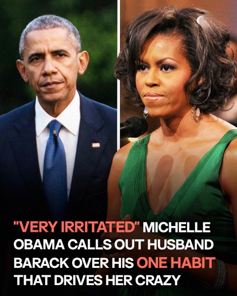 Michelle Obama Opens Up About Husband Barack’s Quirky Habit