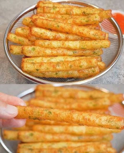 Cheese-Crusted Fries – The Ultimate Comfort Snack