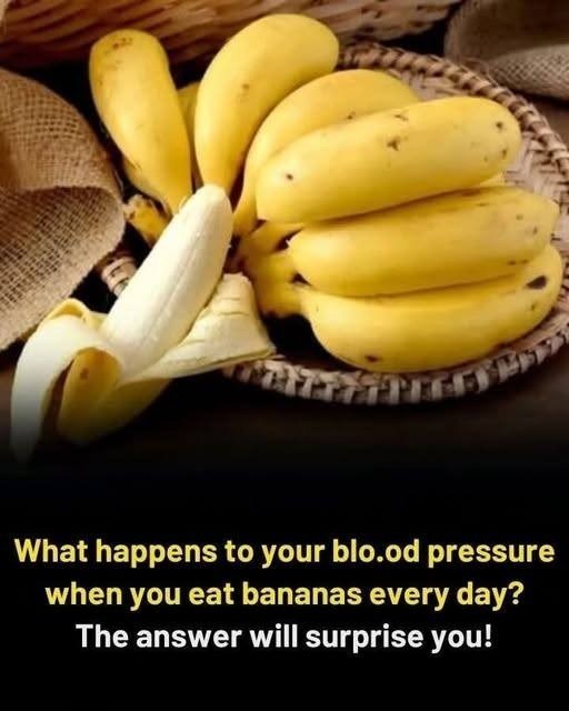 What Happens to Your Blood Pressure When You Eat Bananas Every Day?