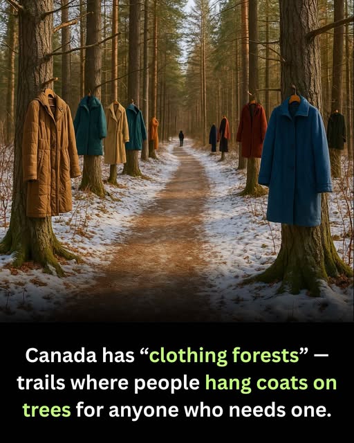 Canada’s Clothing Forests: Hanging Hope in the Heart of Winter
