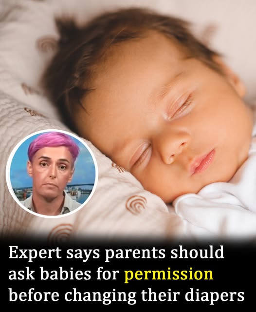 “Should Parents Ask a Baby’s Permission Before Changing Diapers?” – Expert’s Surprising Advice Sparks Global Debate