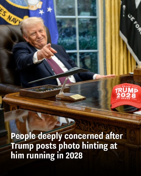 Trump Sparks Concern with Oval Office ‘2028’ Stunt