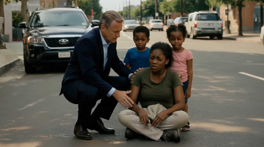 A Struggling Mother Collapsed on a Dallas Street with Her Twins—Then a Billionaire Changed Everything