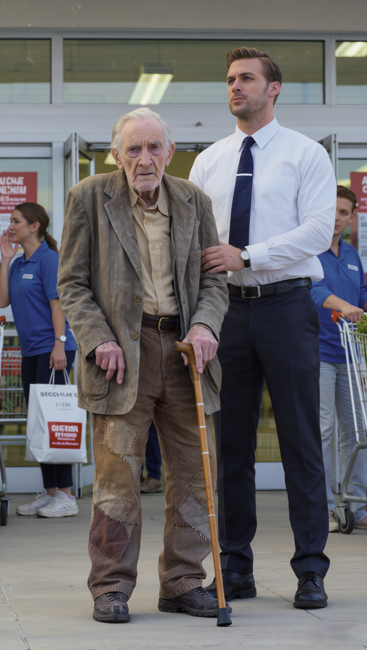 I Walked Into My Own Supermarket Disguised as a Homeless Man—What Happened Next Shocked Me