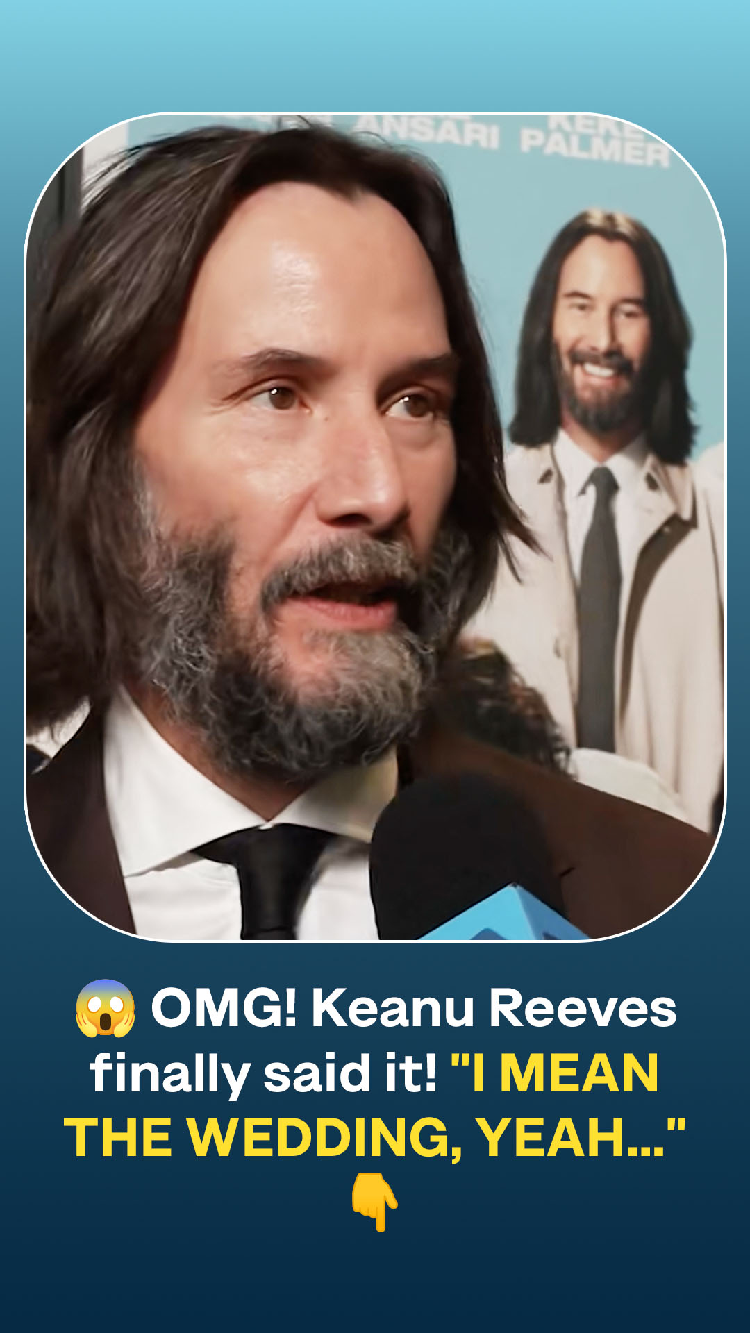 Keanu Reeves Breaks His Silence on Wedding Rumors