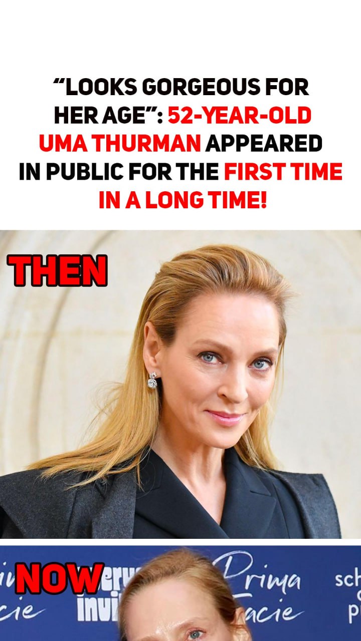 Uma Thurman Stuns in Rare Public Appearance