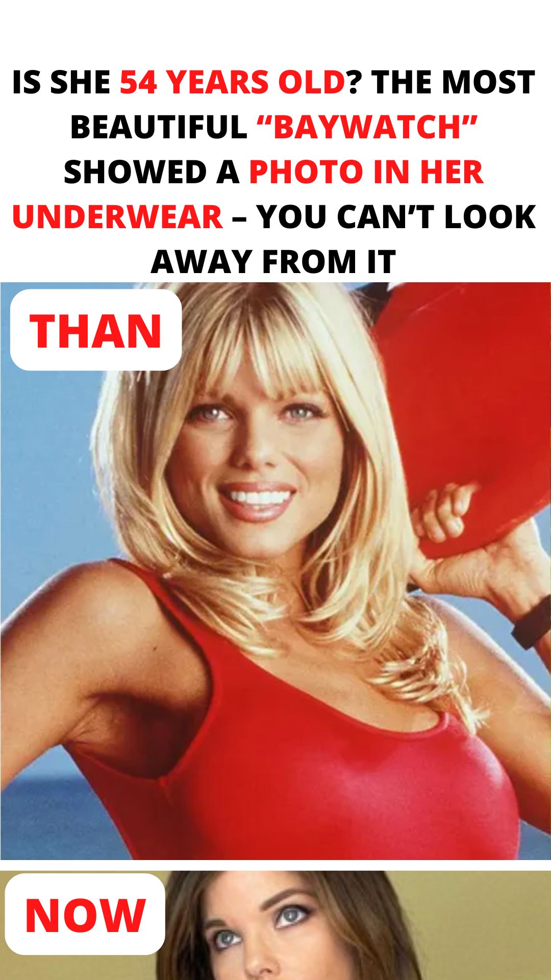 Donna D’Errico’s Ageless Beauty