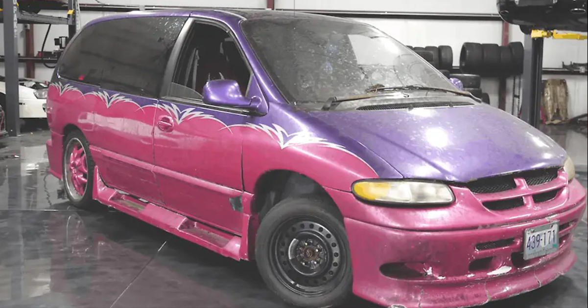 YouTuber Discovers Hidden Truth Behind $850 Abandoned Minivan Featured on Classic MTV Series