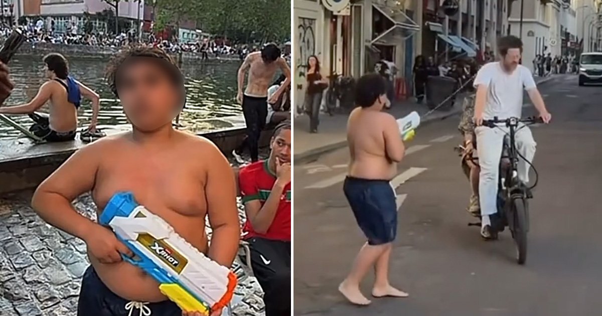Teen Arrested Twice in One Week Over Water Gun Extortion Stunt Near Paris Canal