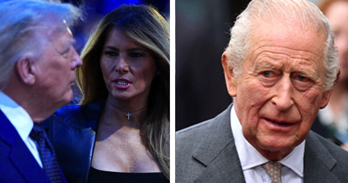 Melania Trump's Terse Instruction to President During Royal Visit Captured by Lip Reader