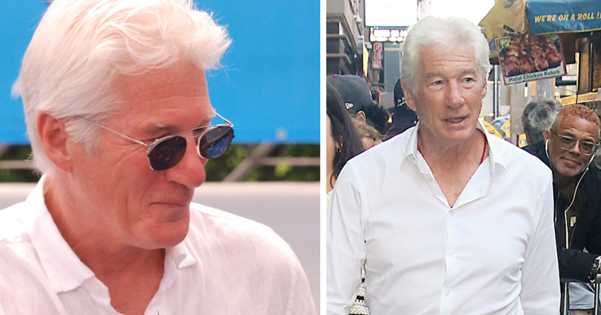 Richard Gere Mistaken for Homeless Man During Film Shoot in New York City