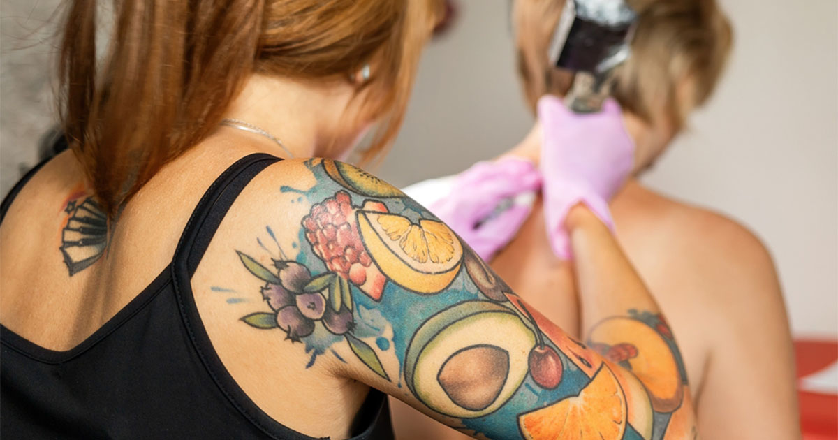 Grandmother Shares Transformation From Tattoo-Free Life to Full Body Art