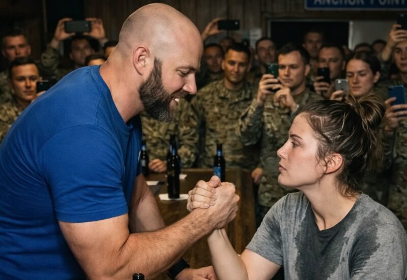 Silence Fell Over the Bar When a Soldier Challenged the Wrong Woman