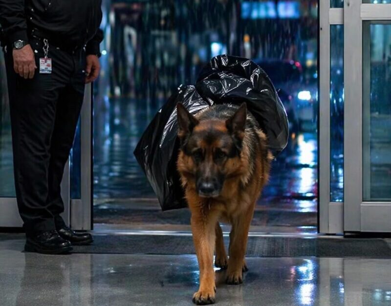 Stray Dog Carries Child to Hospital in Rain-Soaked Emergency Rescue