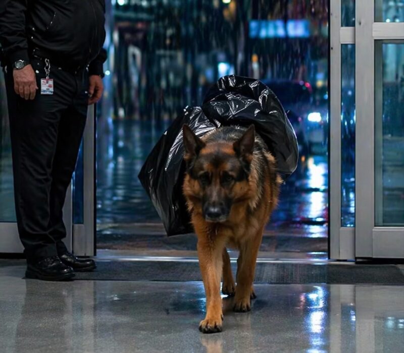 Stray Dog Carries Child to Hospital in Rain-Soaked Emergency Rescue