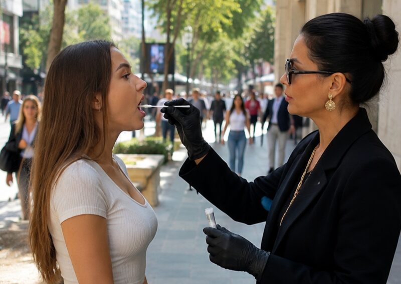 Mother’s Secret Saliva Collection Shocks Entire City