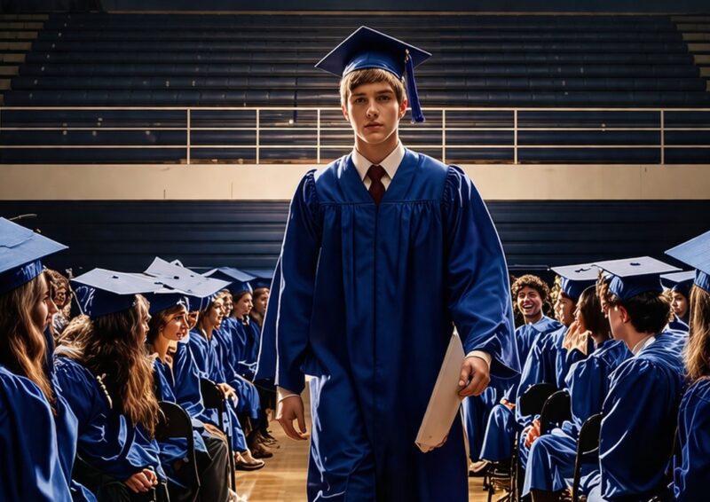 Graduation Speaker Silences Crowd That Mocked His Worn Boots