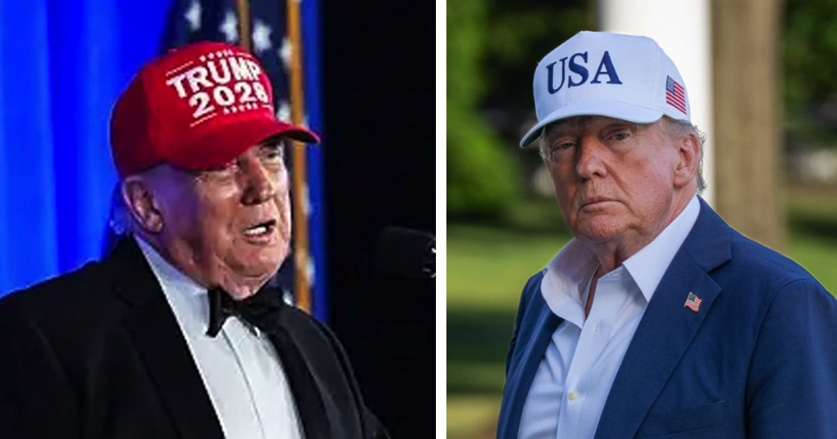 Trump Returns to Rescheduled Correspondents' Dinner, Jokes Fall Flat and 2028 Hat Steals Show
