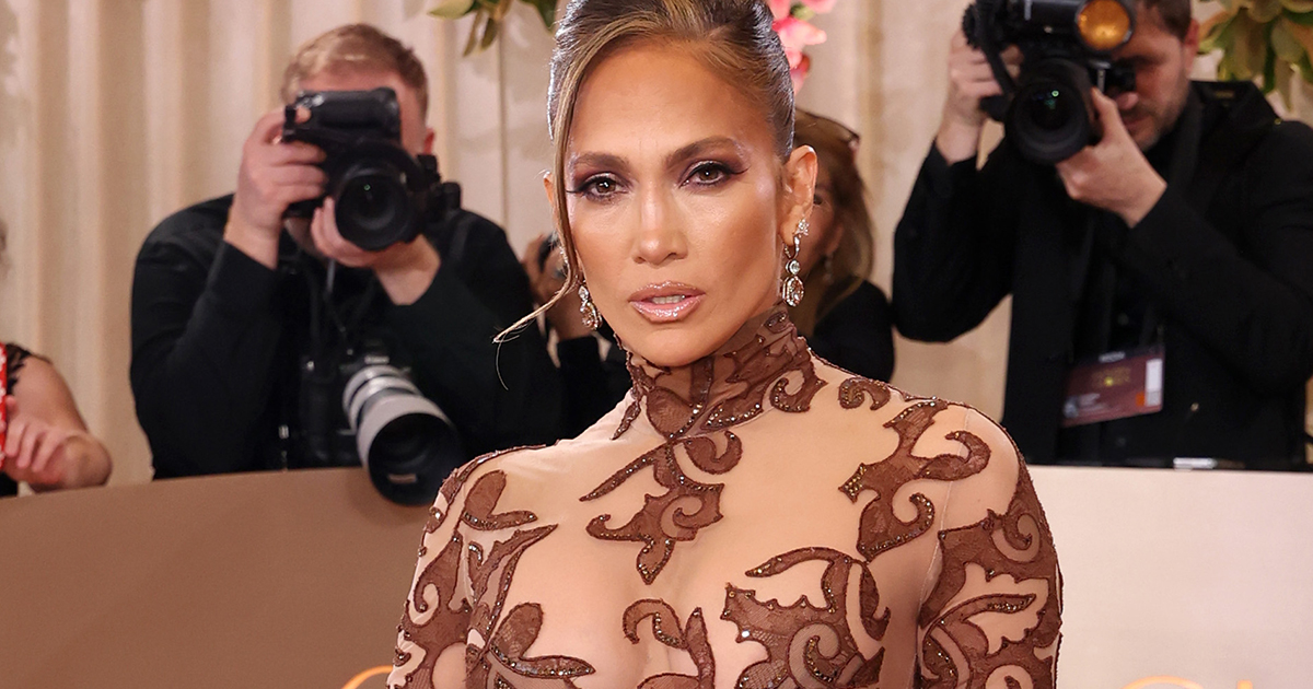 Jennifer Lopez’s Daring Golden Globes Gown Sparks Heated Debate Online