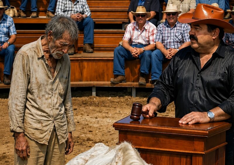 A Sick Horse, A Ten-Dollar Bid, and a Lesson the Wealthy Farmers Never Expected