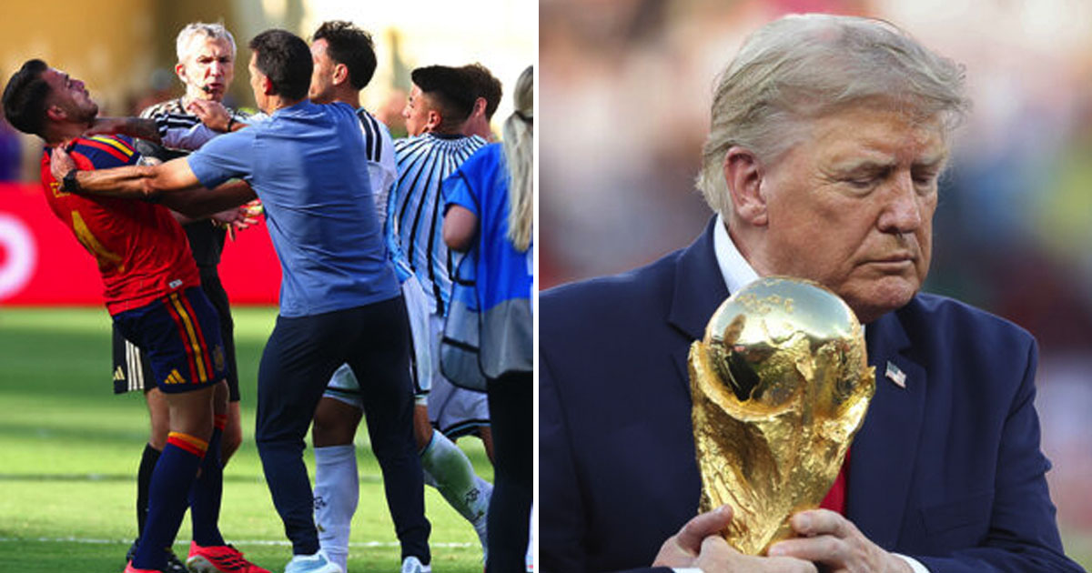 Argentina Stars Skip Handshake With Trump During World Cup Medal Ceremony