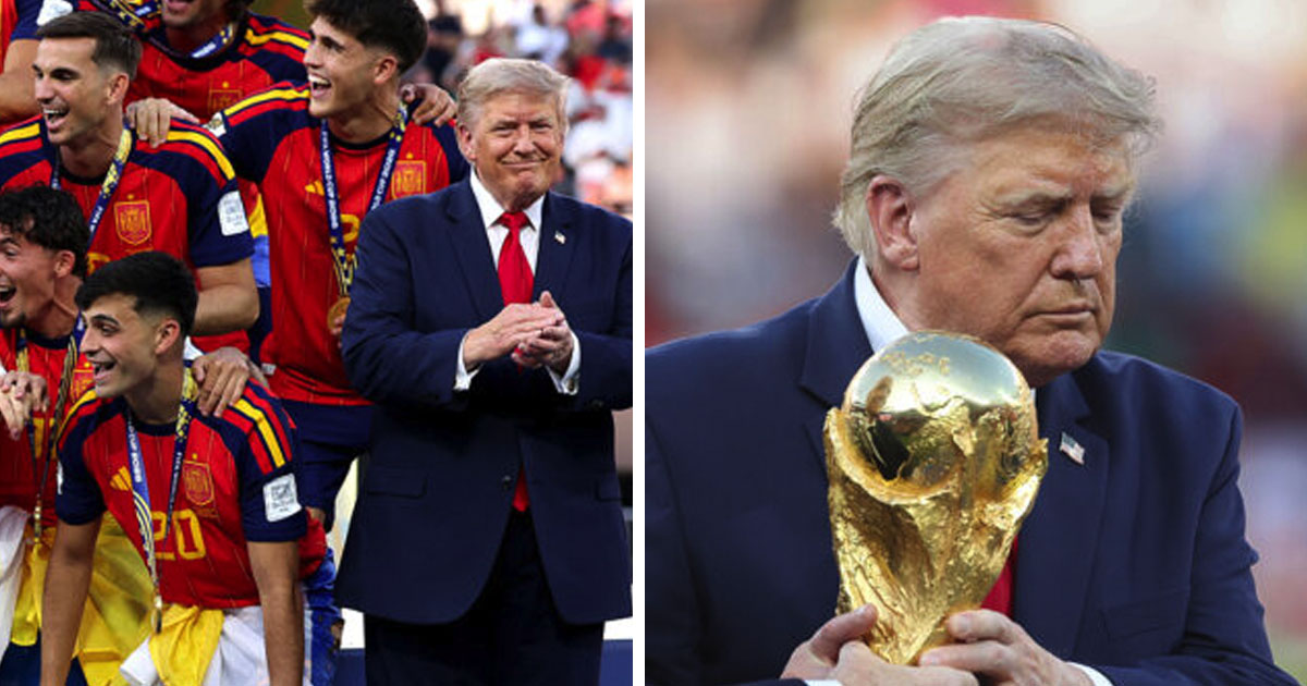 FIFA President's Urgent Words to Trump Revealed During World Cup Trophy Ceremony