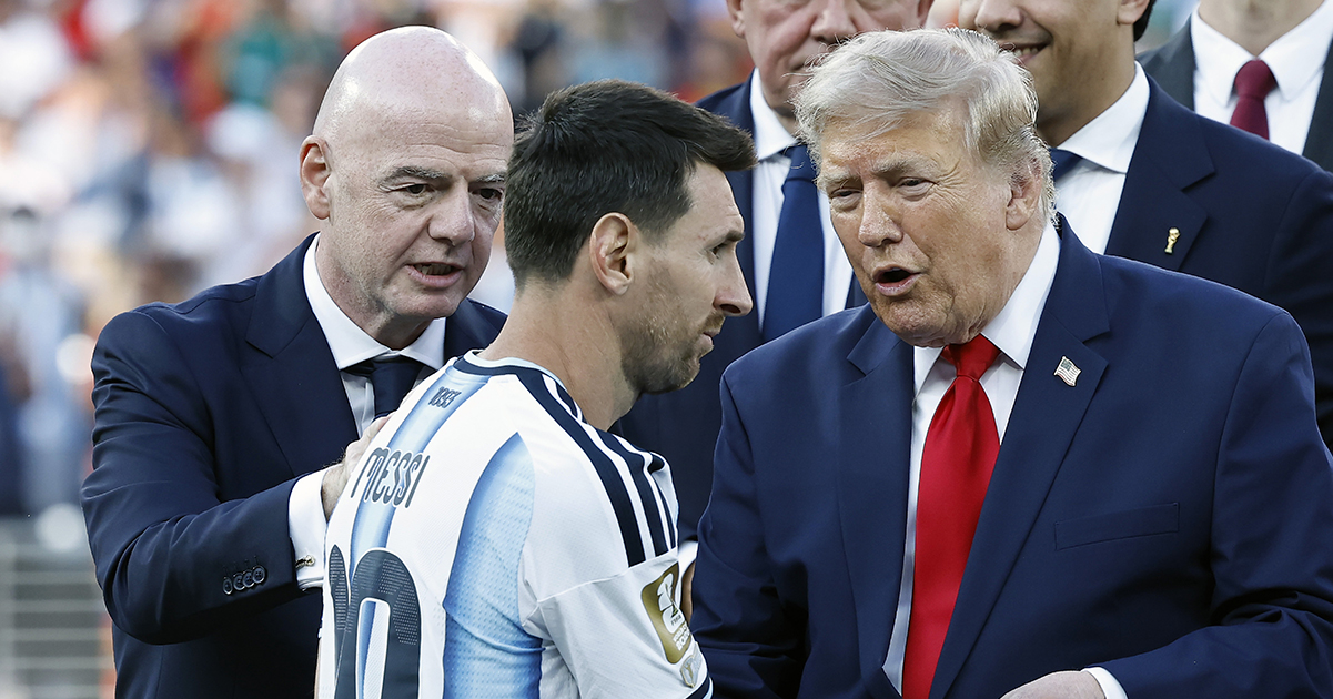 Lip Reader Deciphers Trump's Four-Word Message to Every Spain and Argentina Player After World Cup Final